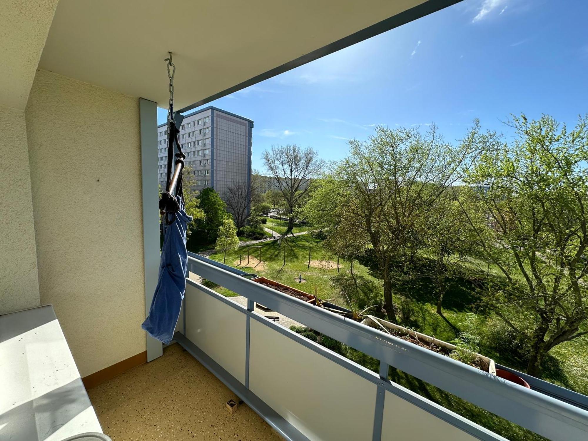 Ruhige Sonnige 1,5 Zimmer Wohnung Erfurt Buitenkant foto